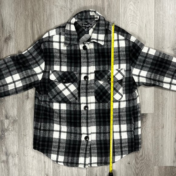 Streetwear Society Men's Plaid Flannel Medium Jacket - Picture 7 of 8